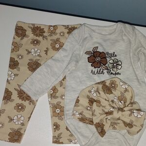 Floral Print Kids Leggings